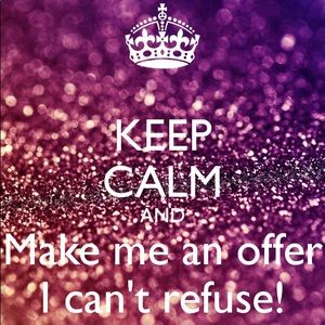 Make me an offer I can’t refuse! xo 😘